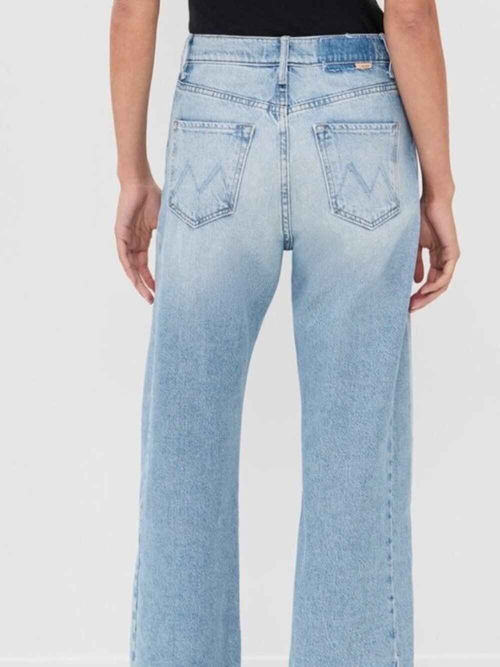 New! Mother The Half Pipe Ankle Barrel Jeans - Picture 4 of 6